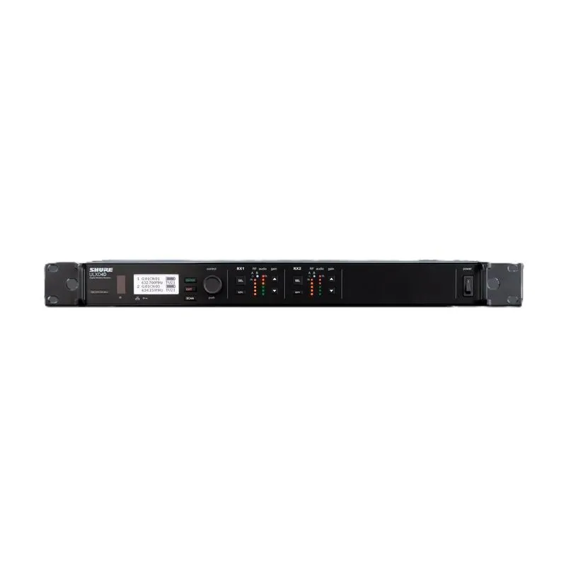 Receptor Sem Fio Digital De Dois Canais Ulxd4D + 1 Microfone