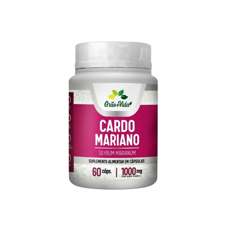 CARDO MARIANO 60 CAPS 1000 MG (GRAO E VIDA)