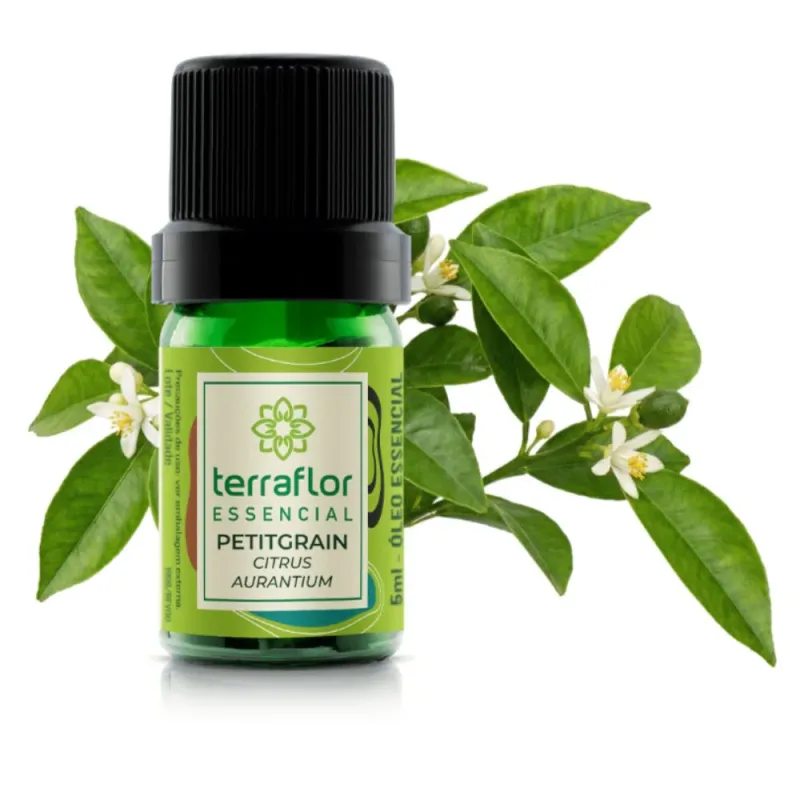 Oleo Essencial PETITGRAIN, Citrus aurantium amara, 5ml - TERRA FLOR