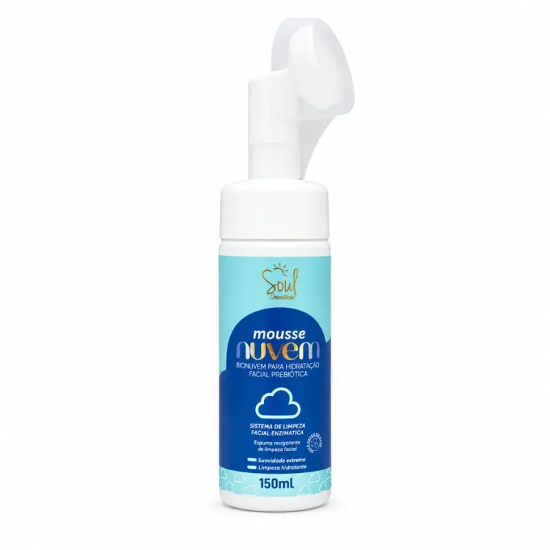 Mousse Facial Nuvem 150ml Soul Cosméticos