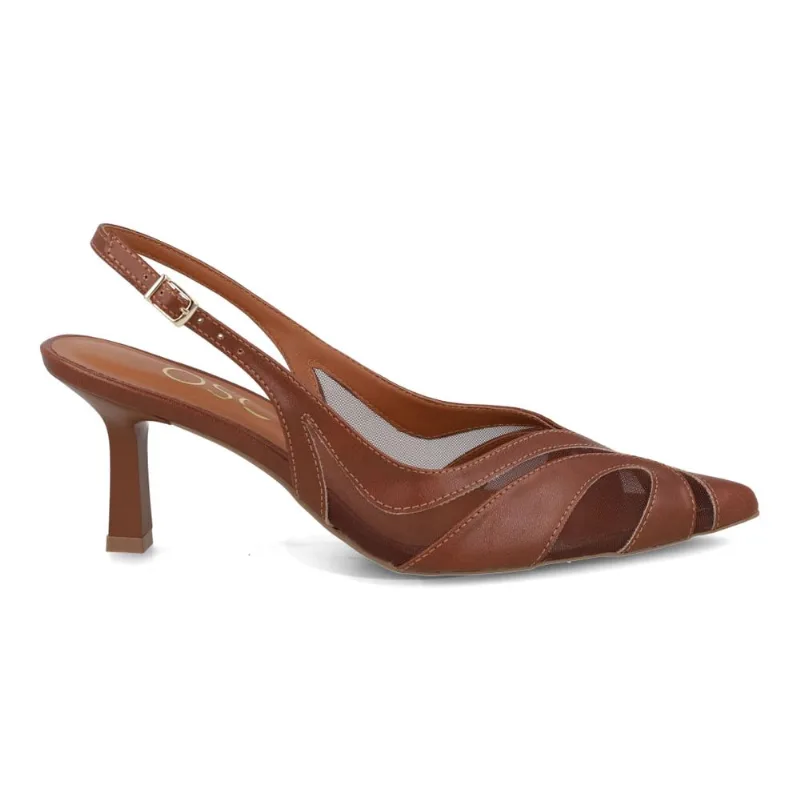 Scarpin OSC New Whisky Marrom Feminino 36
