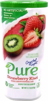 Pure drink mix strawberry kiwi flavor count pitcher