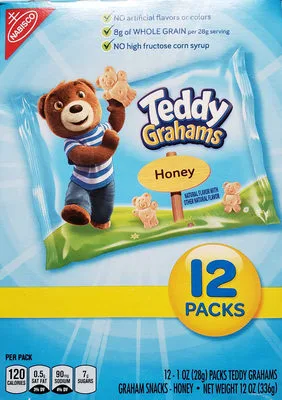 Graham snacks, honey