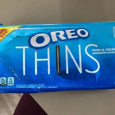 Oreo thins cookies family size orginial1x13.1 oz