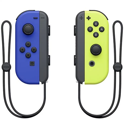 Comandos Joy-Con Nintendo Switch - Azul | Amarelo Neon