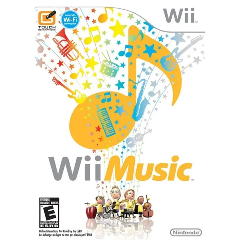 Wi Music Game Em Inglês Musica Jogo Para Nintendo Wii