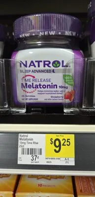 NATROL. TIME RELEASE 10mg Melatonin