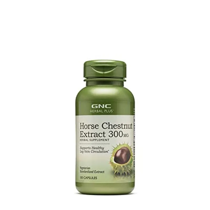 Gnc Herbal Plus Horse Chestnut Extract 300mg 100 Cápsulas