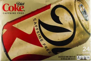 Caffeine free soda soft drink