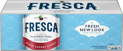 Fresca black cherry soda