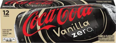 Zero vanilla soda soft drink