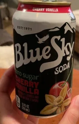 Blue sky soda