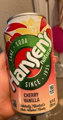 Cherry vanilla cane soda