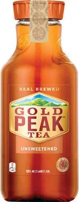 Unsweetened black iced tea drink