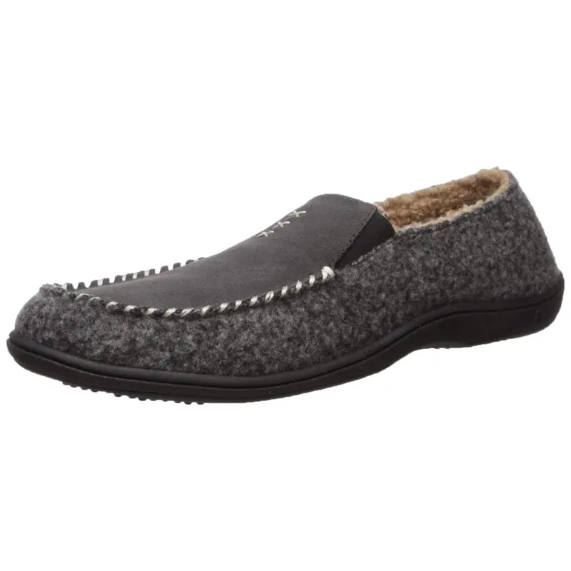 Chinelos Moc Artesanais Masculinos de Bolota, cinzas, X-Large