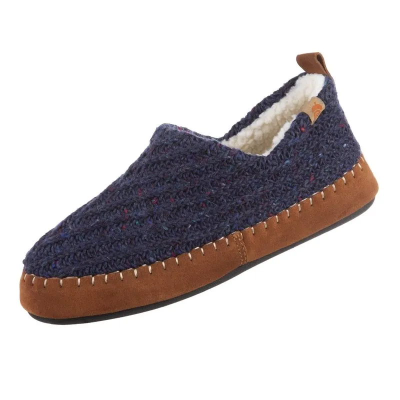 Chinelos de Mocassim Reciclados Camden Feminino de Bolota com Berbe
