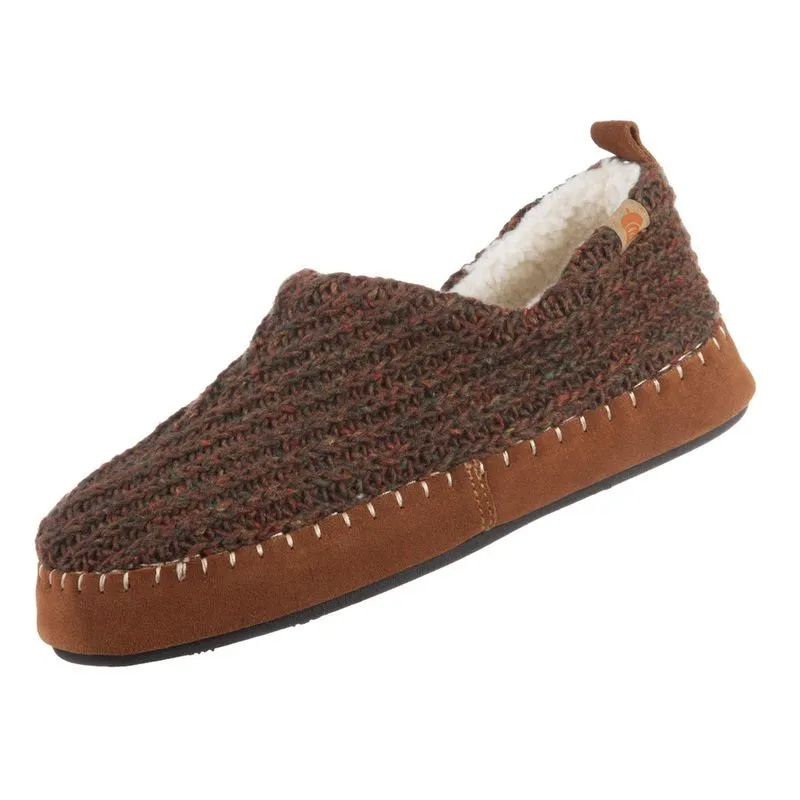 Chinelos de Mocassim Reciclados Camden Feminino de Bolota com Berbe