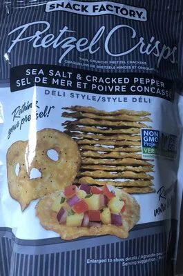 Seat Salt & Cracked Pepper Pretzel Crisps
