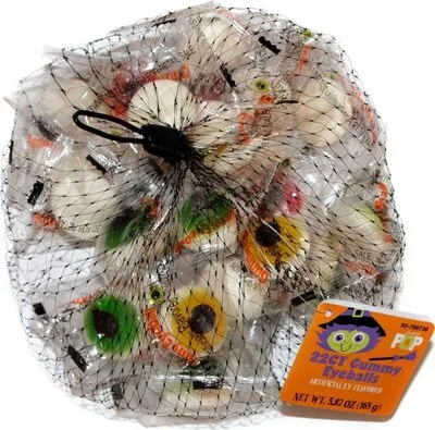 Gummy eyeballs individually wrapped pieces halloween