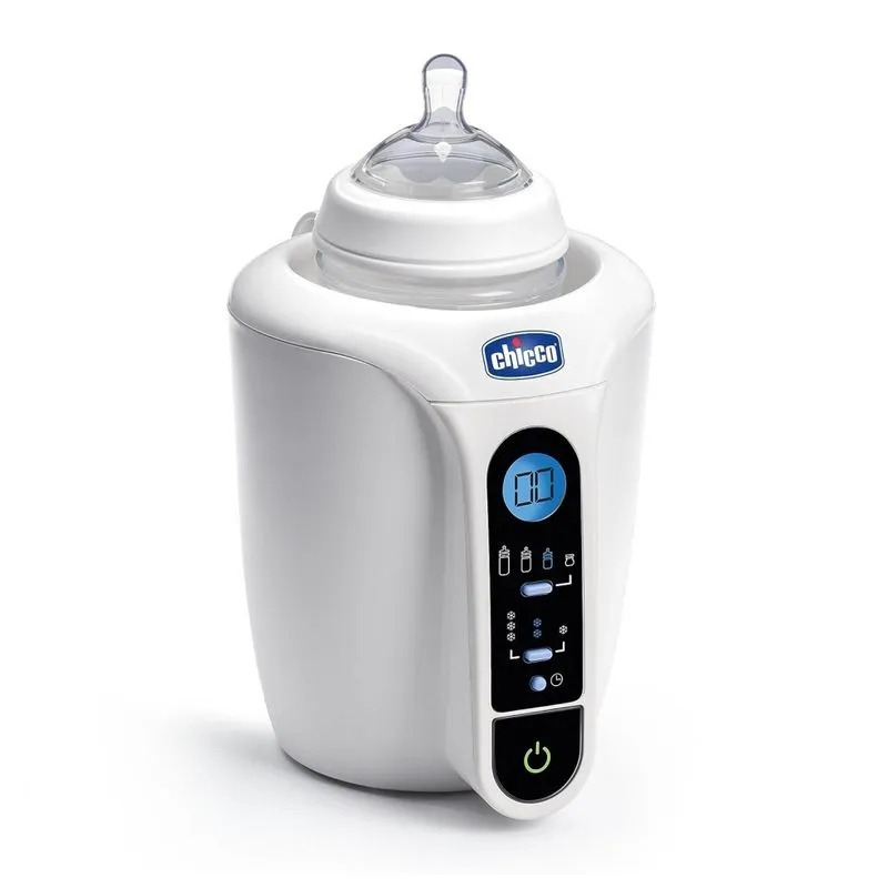 Aquecedor De Mamadeira Digital Com Painel De Controle Digital, Branca 0.92 Segundos, 110v, Chicco 00007390000070, Branco