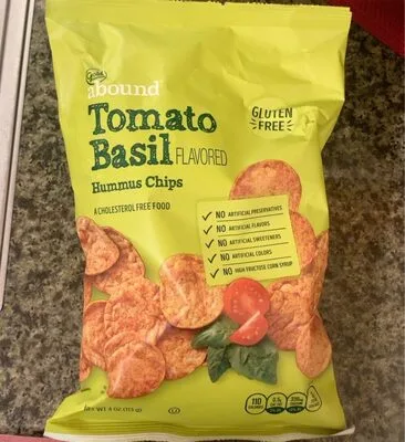 Tomato Basil Flavored Hummus Chips
