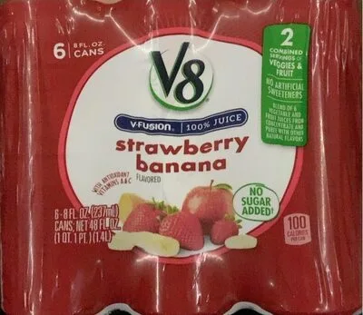 V-Fusion Beverage Strawberry Banana