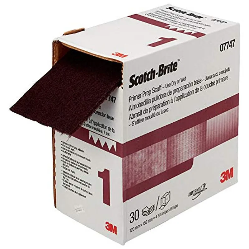 Scotch-brite Primer Prep Scuff 07747, 4-3/4 Em X 15 Ft