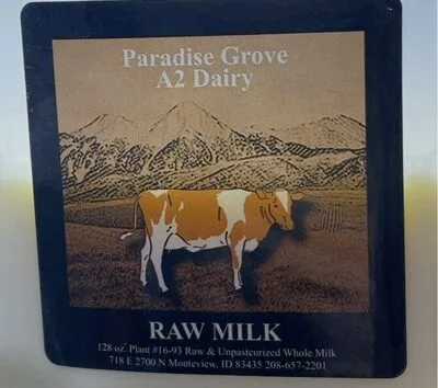 Milk, raw