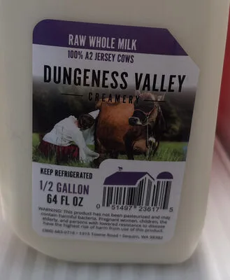 Raw Whole Milk