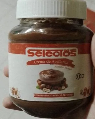 Crema de avellanas