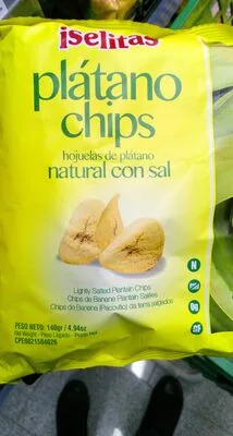 Plátanos Chips natural con Sal