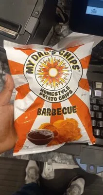My dad chips barbecue