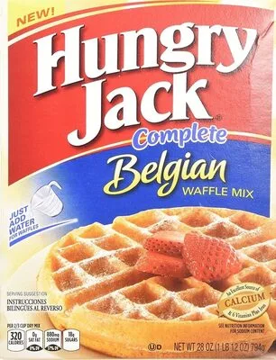 Complete belgian waffle mix