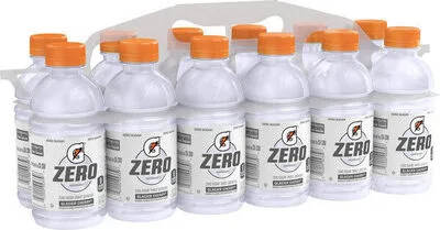 Zero glacier cherry sports drink