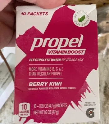 Vitamin boost berry kiwi electrolyte water beverage mix
