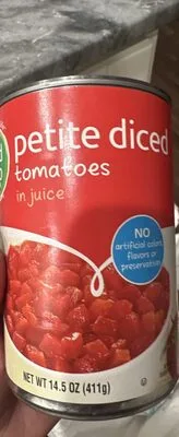 Petite, Diced Tomatoes And Juice