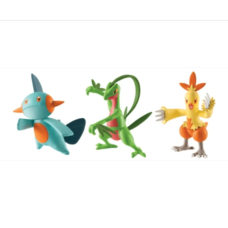 Pokemon - Bonecos Inicias 3 Geração