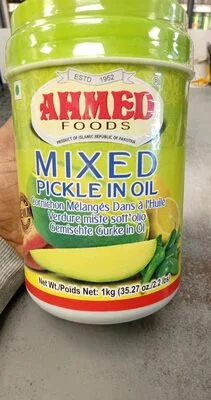 Mixed Pickle In Oil