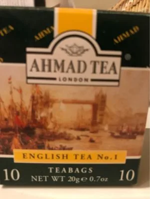 Ahmad Tea-english No.1 U -category: Non-refrigerated Food-
