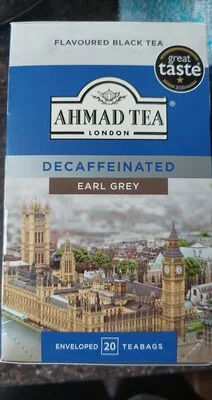 AHMAD TEA DECAFFEINATED EARL GREY