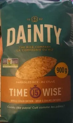 Time-Wise Parboiled Rice, Whole Grain Brown