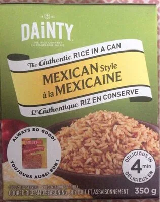 Riz en conserve