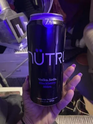 Vodka. Soda. Blackberry.