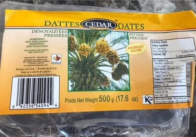 Dattes pressées