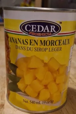 Ananas en morceaux