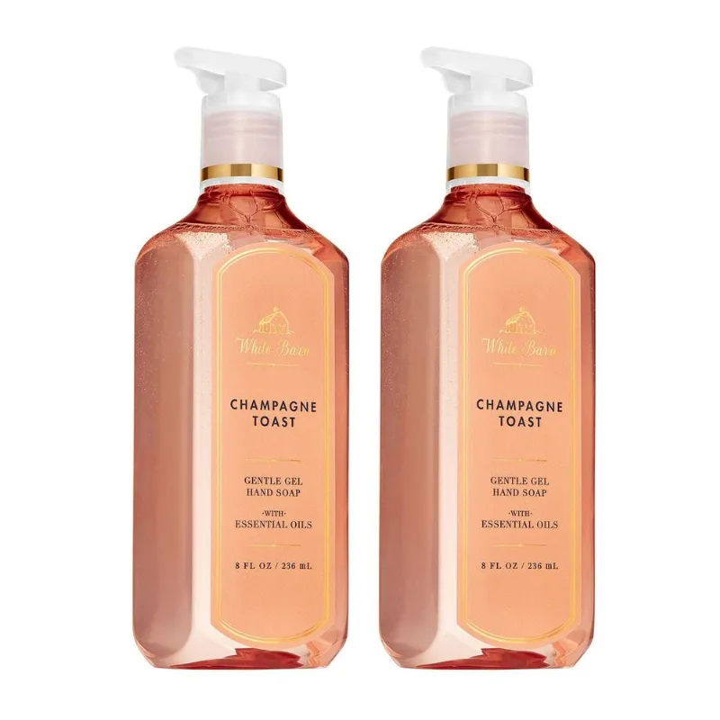 Sabonete Para Mãos Bath &amp; Body Works Champagne Toast 240 Ml, Pacote Com 2