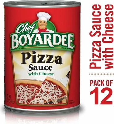 Pizza sauce with cheese