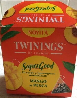 Tè verde e lemongrass aromatizzati mango e pesca
