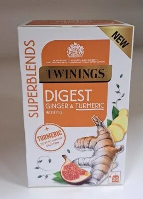 Twinings digest ginger and turmeric with fig