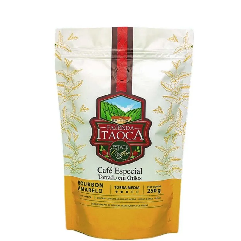 Café Especial Torrado Em Grãos Bourbon Amarelo Torra Média